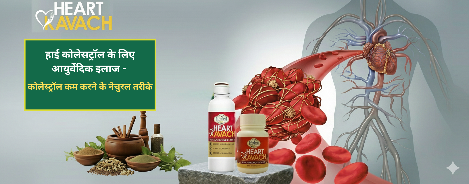 हृदय स्वास्थ्य के लिए आयुर्वेदिक दवा